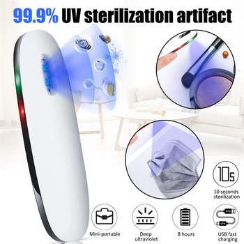 

USB Portable UVC Sterilization Stick Disinfection Rod Personal Care Traveling Sterilizer UV Sanitizer Light Cold Cathode UV Lamp