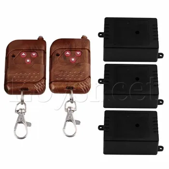 

433MHz 1CH 12V 30-50m Remote Control Self-lock 3Key Switch Door Opener