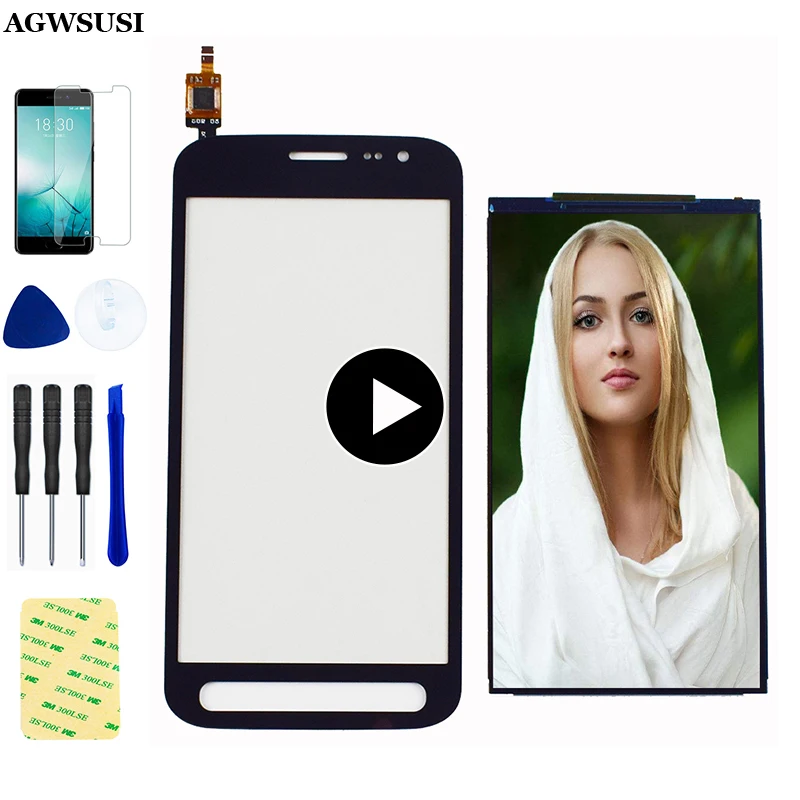 Для samsung Galaxy Xcover 4 lcd сенсорный SM-G390F G390F ЖК-экран G390 ЖК-дисплей Панель G390F сенсорный экран дигитайзер стекло сенсор