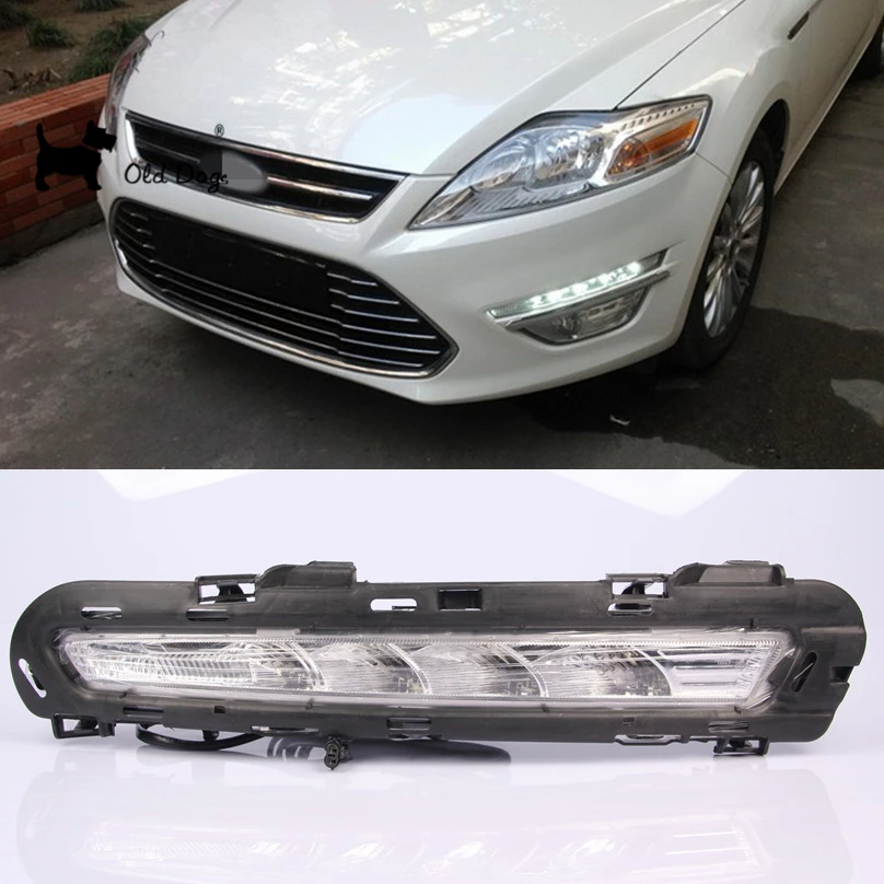 2 предмета в комплекте для Ford Mondeo 2011 2012 2013 DRL Вождения освещают светильник
