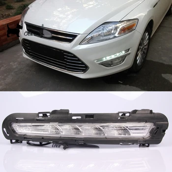 

Wholesale for Ford Mondeo 2011 2012 DRL Driving Daytime Running Light DRL car styling fog lamp 12V Relay Daylight free shipping