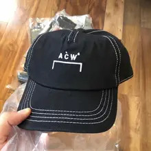 Мужская Женская кепка s A-COLD-WALL* бейсболка Новая повседневная Уличная A-COLD-WALL Кепка черная/белая Acw шляпа Vete для мужчин ts