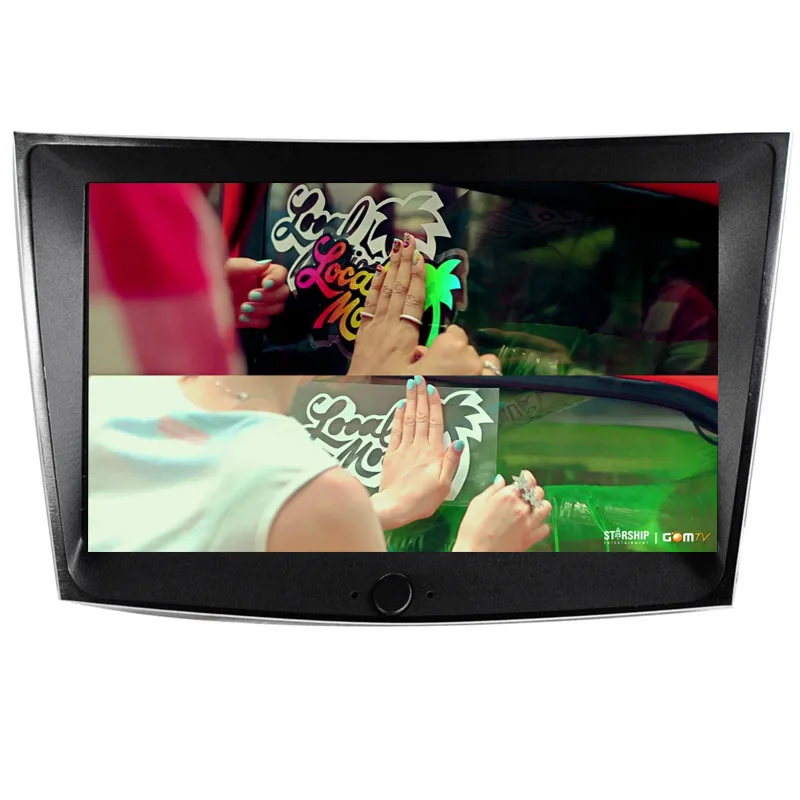 NaviTopia 1024*600 9 дюймов 8 core ram 2G rom 32G Android 8,1 автомобильный радиоплеер для SsangYong tivolan-с картой