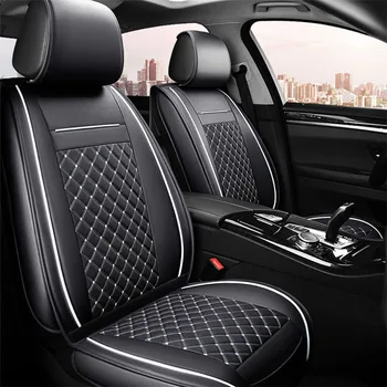 

1 PCS Leather Car Seat Cover for Volkswagen Polo 9n Polo Sedan 6r Touareg Passat b3 Golf 7 Caddy Tiguan Accessories Seat Covers