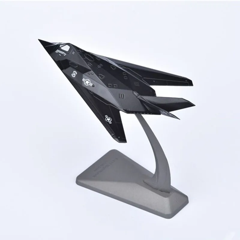 1/144 шкала армейский F-117 Nighthawk истребитель-разведчик самолет модель для взрослых детей литая под давлением металлическая игрушка Коллекция
