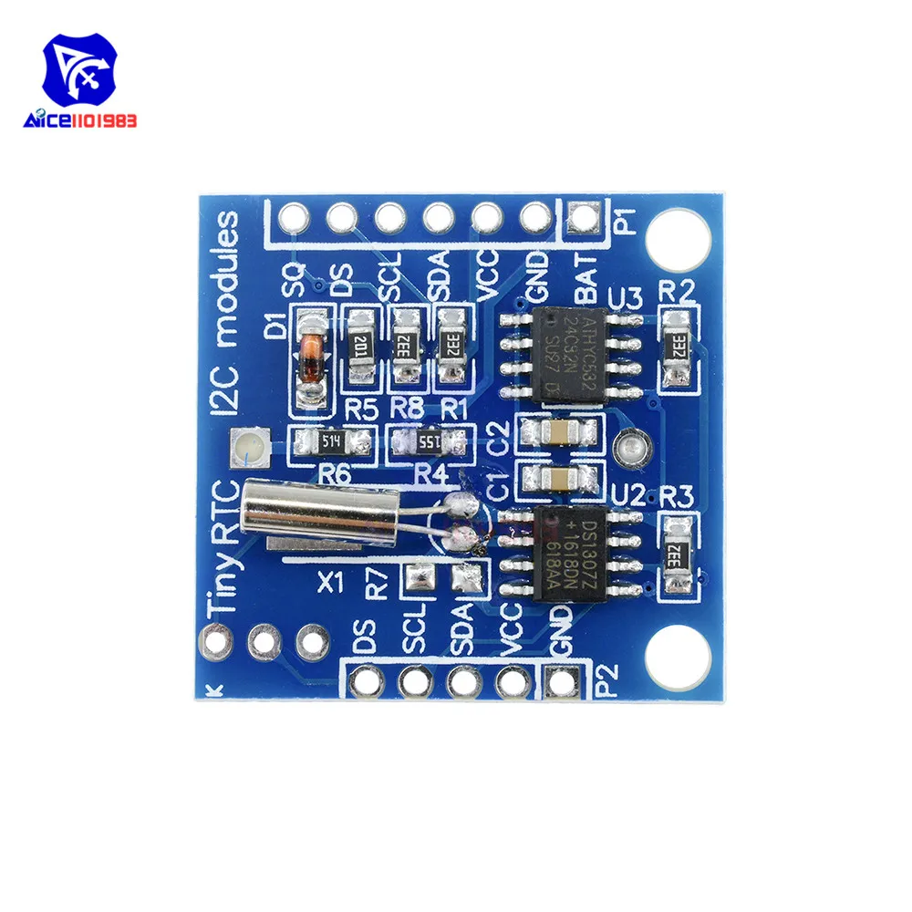 Тактовый модуль diymore DS1307 AT24C32 в режиме реального времени для Arduino UNO 51 AVR ARM PIC I2C IIC RTC