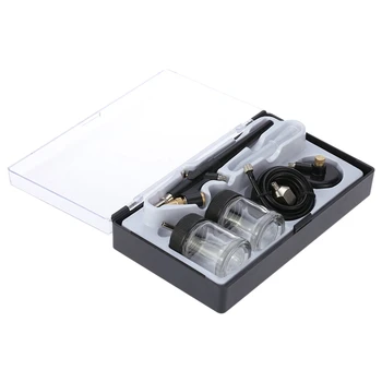 

High Atomizing Siphon Feed Airbrush Single Action Air Brush Kit For Makeup Art Painting Tattoo Manicure 0.8Mm Airbrush