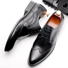 New Handmade Men's Oxford Shoes Solid Black Genuine Calf Leather Wedding Shoe Male Formal Office Men's dress shoes New Handmade Men's Oxford Shoes Solid Black Genuine Calf Leather Wedding Shoe Male Formal Office Men's dress shoes