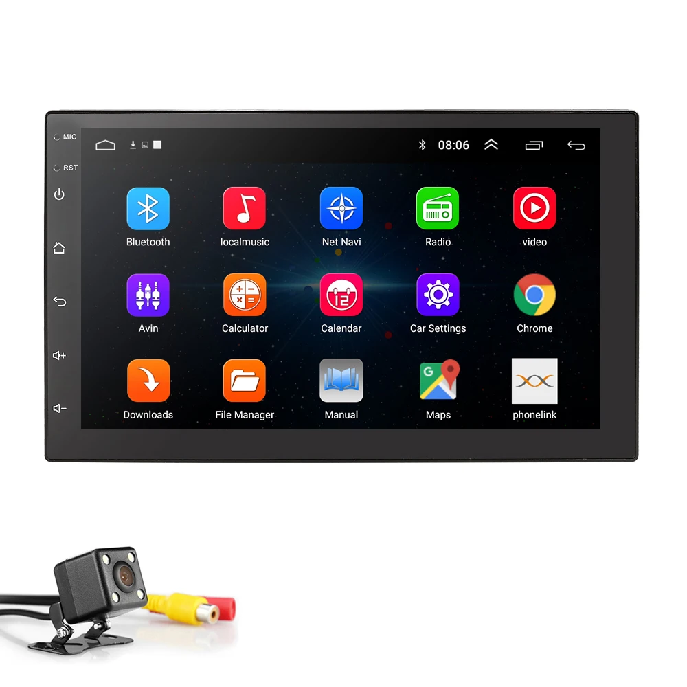 Best HIZPO 7 Inch Universal 2 Din Car Multimedia Auto radio Touch screen Bluetooth GPS Stereo MP3 MP5 USB FM Free Backup Camera 1 Best HIZPO 7 Inch Universal 2 Din Car Multimedia Auto radio Touch screen Bluetooth GPS Stereo MP3 MP5 USB FM Free Backup Camera 1