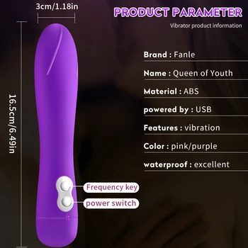 Powerful Vibrator for Women G Spot Clitoris Stimulator Adult Sex Machine Anal Toys Erotic Massage Tool Female Masturbator Wand 6