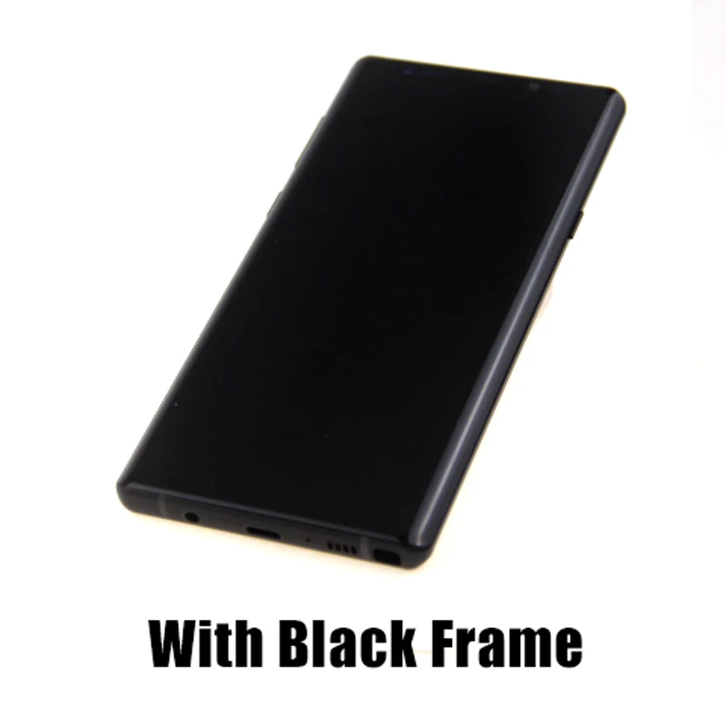 Note 9 Black frame Тестовый ЖК-дисплей для samsung Note 9 lcd N960F lcd для samsung Note 9 N960F ЖК-экран сенсорный дигитайзер сборка - Цвет: Note 9 Black frame