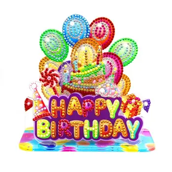 

birthday cake New 5D Diamond Painting Cross Stitch DIY Diamond Embroidery
