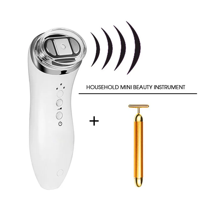 

Ultrasonic Bipolar RF Radio Frequency Lifting Face Skin Care Massager Mini Hifu Anti Wrinkle Tightening Device