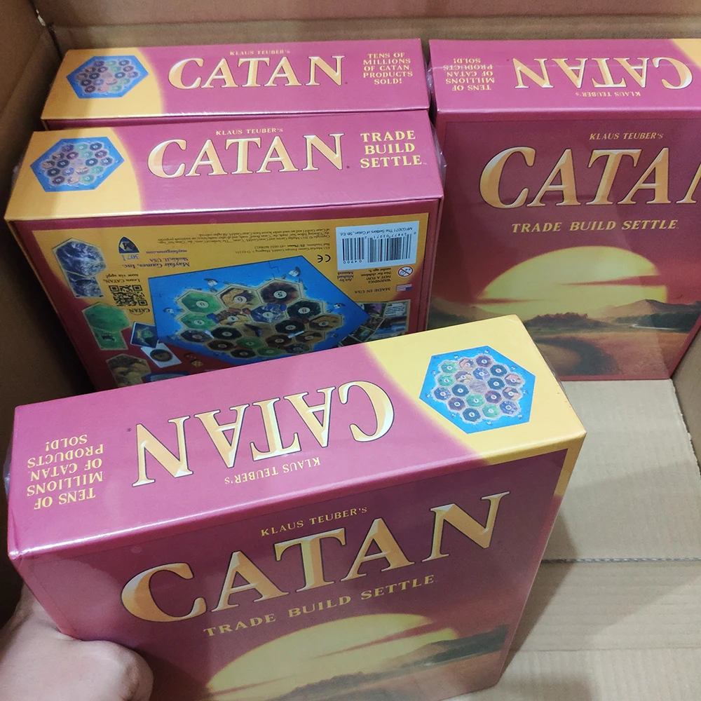 Setters of Catan настольная игра 5 издание и расширение 5-6 игровая панель игра вечерние торговые строения Settle и Seafarers