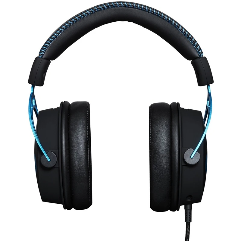 Гарнитура HyperX Cloud Alpha Cloud9 Edition 13-27000 Гц, 65 Ом, 98 дБ, 50-18000 Гц,-43 дБ, 2.2 кОм, цвет: черный/синий