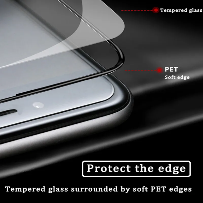 Защитное стекло 21D для iPhone X XS 6 6S 7 8 plus, Защитное стекло для iPhone 11 Pro MAX XR X, Защитная пленка для экрана