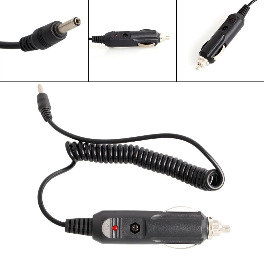

12V Car Charger DC Power Adapter Cigarette Lighter 1.5M Cable 3.5mm x 1.35mm