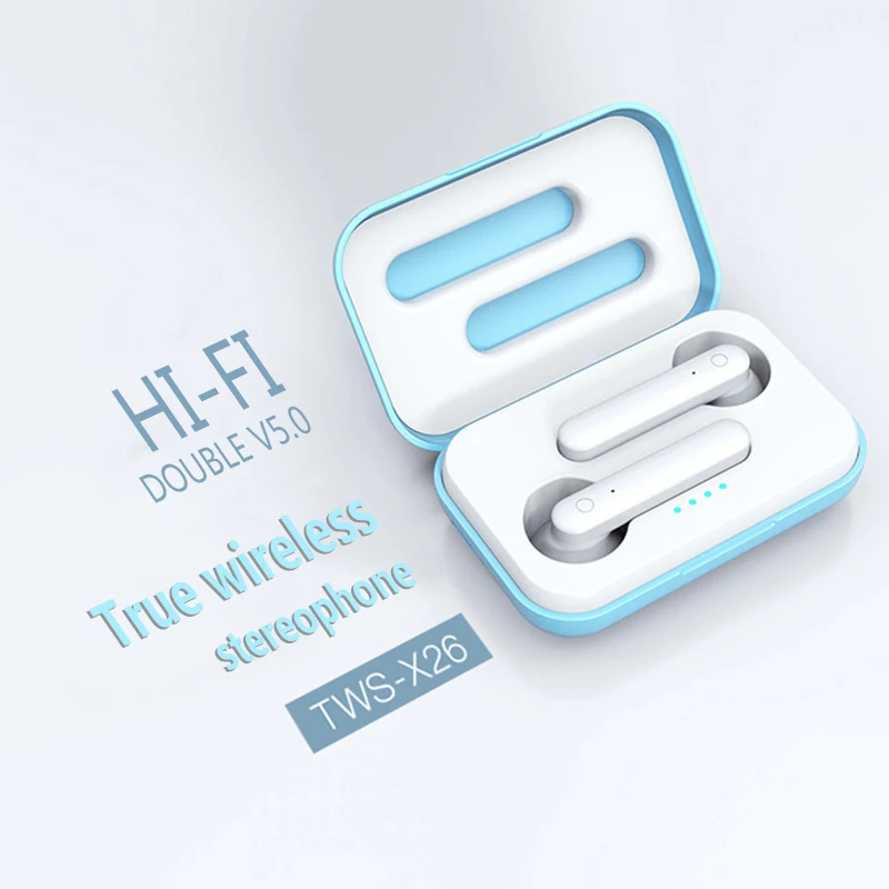 X24 Tws Bluetooth V5.0 сенсорное управление гарнитура истинные беспроводные Двойные
