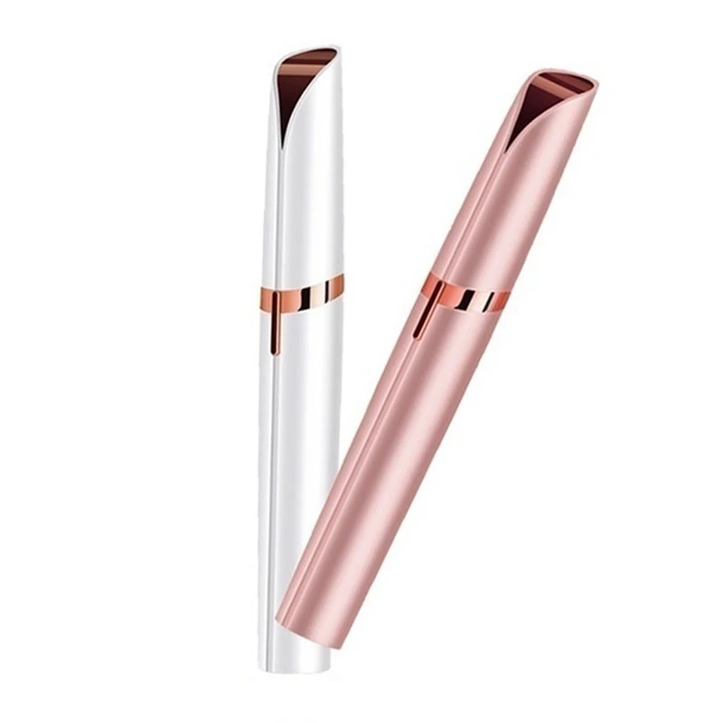 

Mini Electric Hair Removal Eyebrow Trimmer Epilator Lipstick Brows Pen Hair Remover Painless Eye Brow Razor Shaver