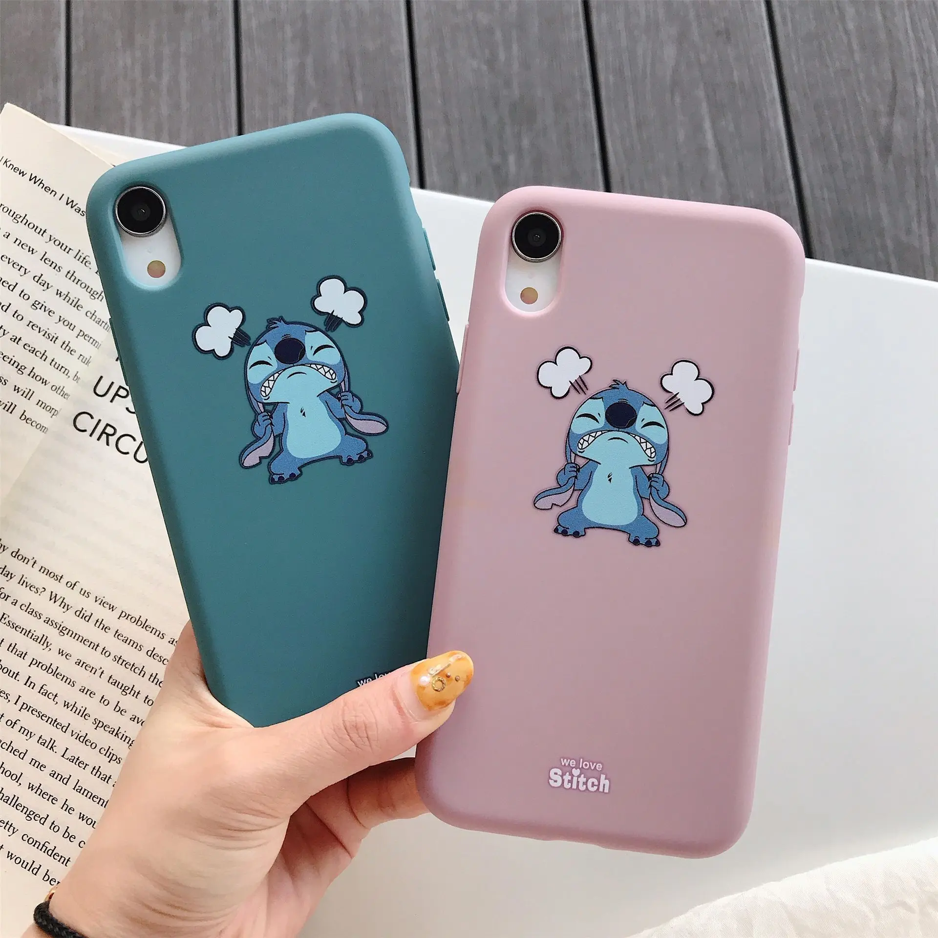 

Retro Simple Cartoon Cute Phone Case For iPhone 7 8 6 6s Plus X XR XS Max Cases For iPhone 11 Pro Max Silicone protection Cover