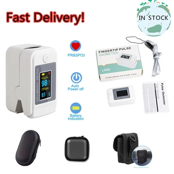 

Handheld Portable Digital OLED Finger Pulse Oximeter Spo2 Blood oxygen Monitor Saturation Meter Heart Rate Monitor With Case