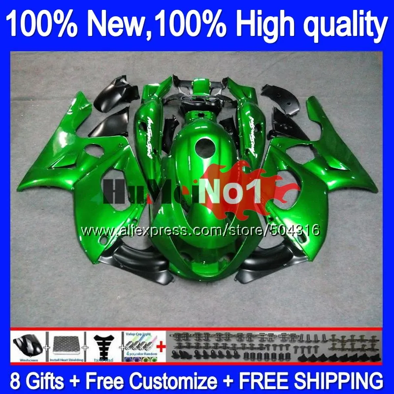 YZF 600R для YAMAHA YZF600R Thundercat 2002 2003 2004 05 06 07 39MC. 147 Металл Зеленый YZF-600R 96 02 03 04 2005 2006 2007 обтекатели - Цвет: No. 1