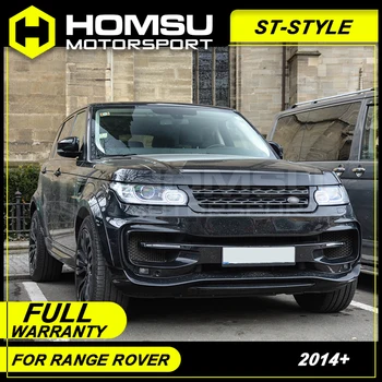 

ST Style kit Fit Body Kit for Land Rover for Range Rover Sport 2014 Front bumper rear diffuser rear bumper side skirt