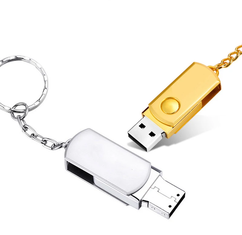 USB флеш-накопитель De Metal de moda pendrive 256 ГБ 128 ГБ 32 ГБ 64 ГБ флеш-накопитель de plata pistola tarjeta de карты памяти USB 2,0