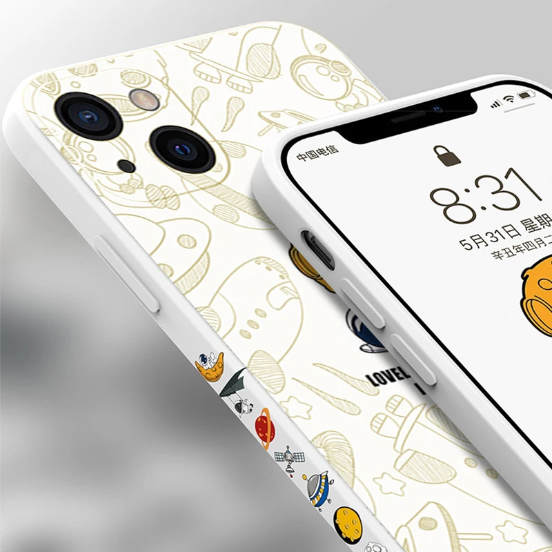Custodia Per IPhone 15 Pro Max Con Astronaute 3D E Supporto Nascosto – TPU Morbido Elettroplaccato Trasparente, Con Cordino, Colore Oro