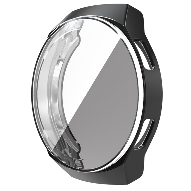 Soft Plating TPU Watch Case Screen Protector Full Cover Protective Case for Watch GT 2e Frame Accessories