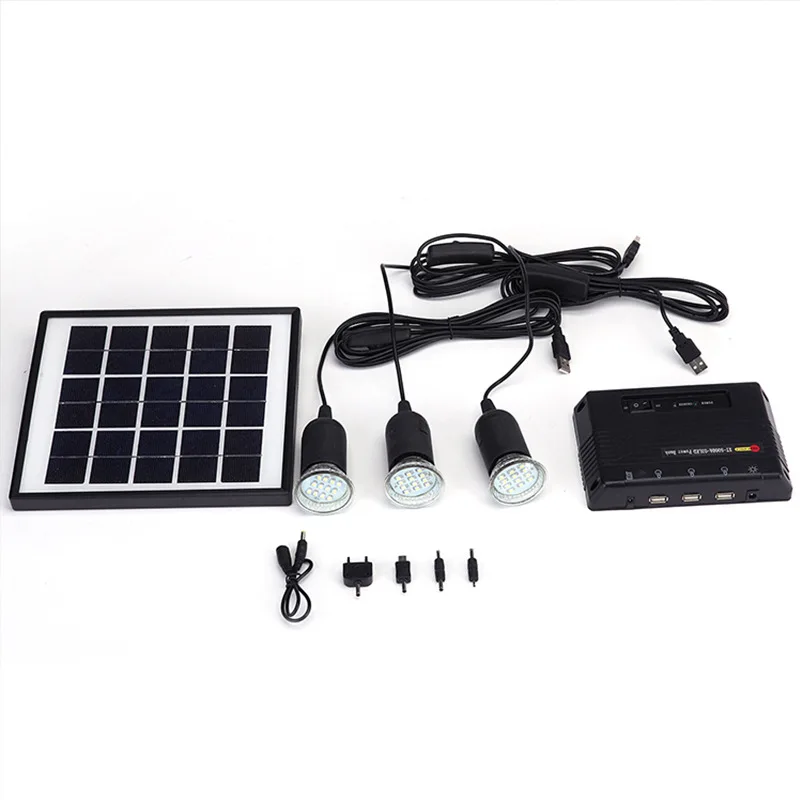 

Supply Solar Three Bulb Mobile Power LED Light Multi-functional Warm Power Light Lighting Lamp Wholesale
