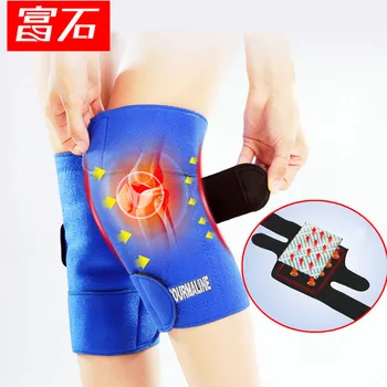 

Tourmaline Self Heating Kneecap Sports Kneecaps Kneecap Korean OK Neoprene Far Infrared Negative Ion Magnet Germanium Stone Knee