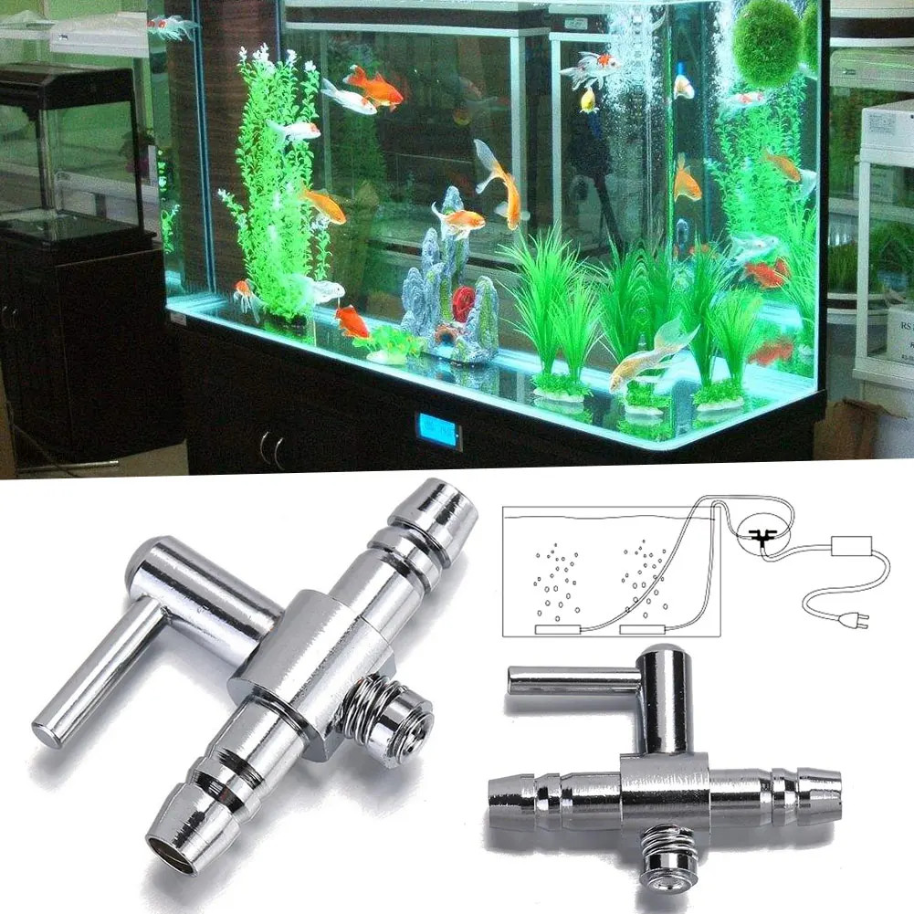 QUARIUM аквариум встроенный рычаг управления переключатель воздушный насос воздушный разветвитель аквариум регулятор потока воздуха удобный поставка коллектор для клапанов
