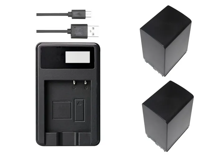 Зеленый BP-828 BP828 полностью расшифрованный 2670 мА/ч, Батарея+ USB Зарядное устройство для Canon VIXIA HF G30, G40, XA20, XA25, XA35 - Цвет: Зеленый