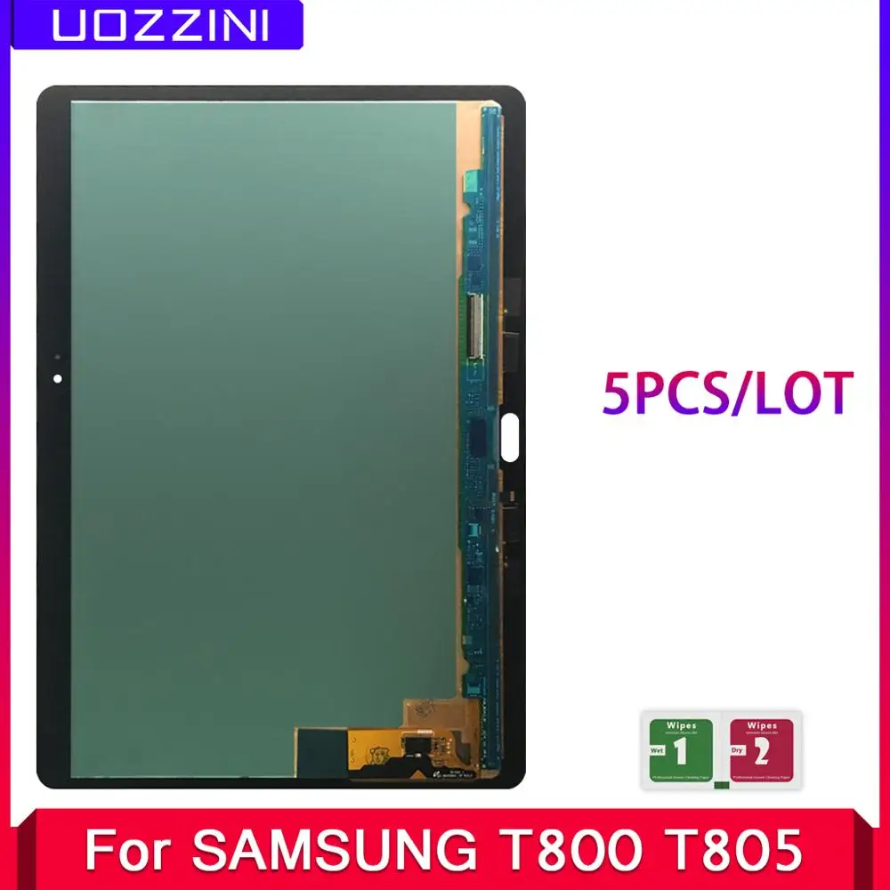 5 шт. ЖК дисплей 10 &quotдля Samsung Galaxy Tab S T800 T805 SM T807 сенсорный экран дигитайзер сборка