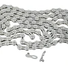 Bike Chains 8 9 10 11 Speed Bicycle Chain Ultralight Bike Chain Half full Hollow 116L Silver Gold Mountain MTB Road Bike Tools ► Photo 3/6