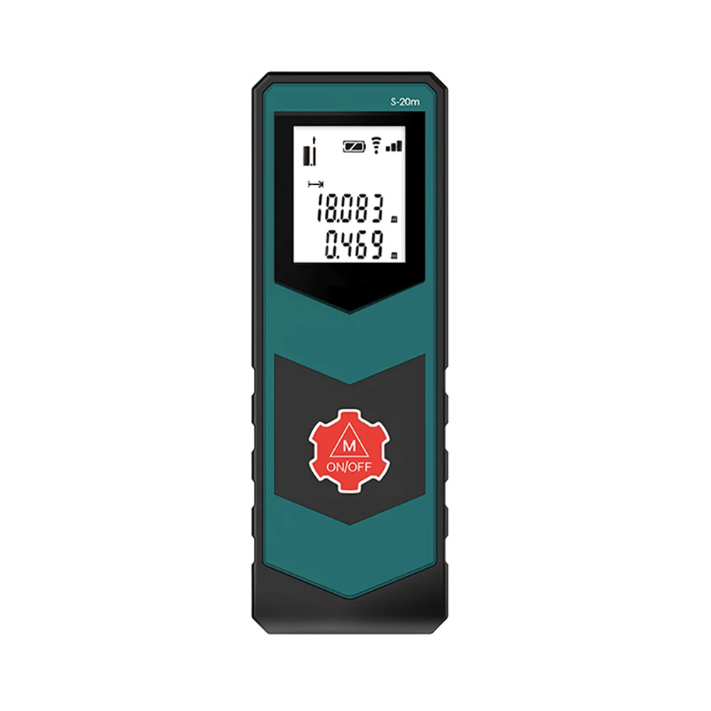 JRTMFG 30m Laser Distance Meter Single Bond Laser Rangefinder Small Size Laser Measurer High Precision S1