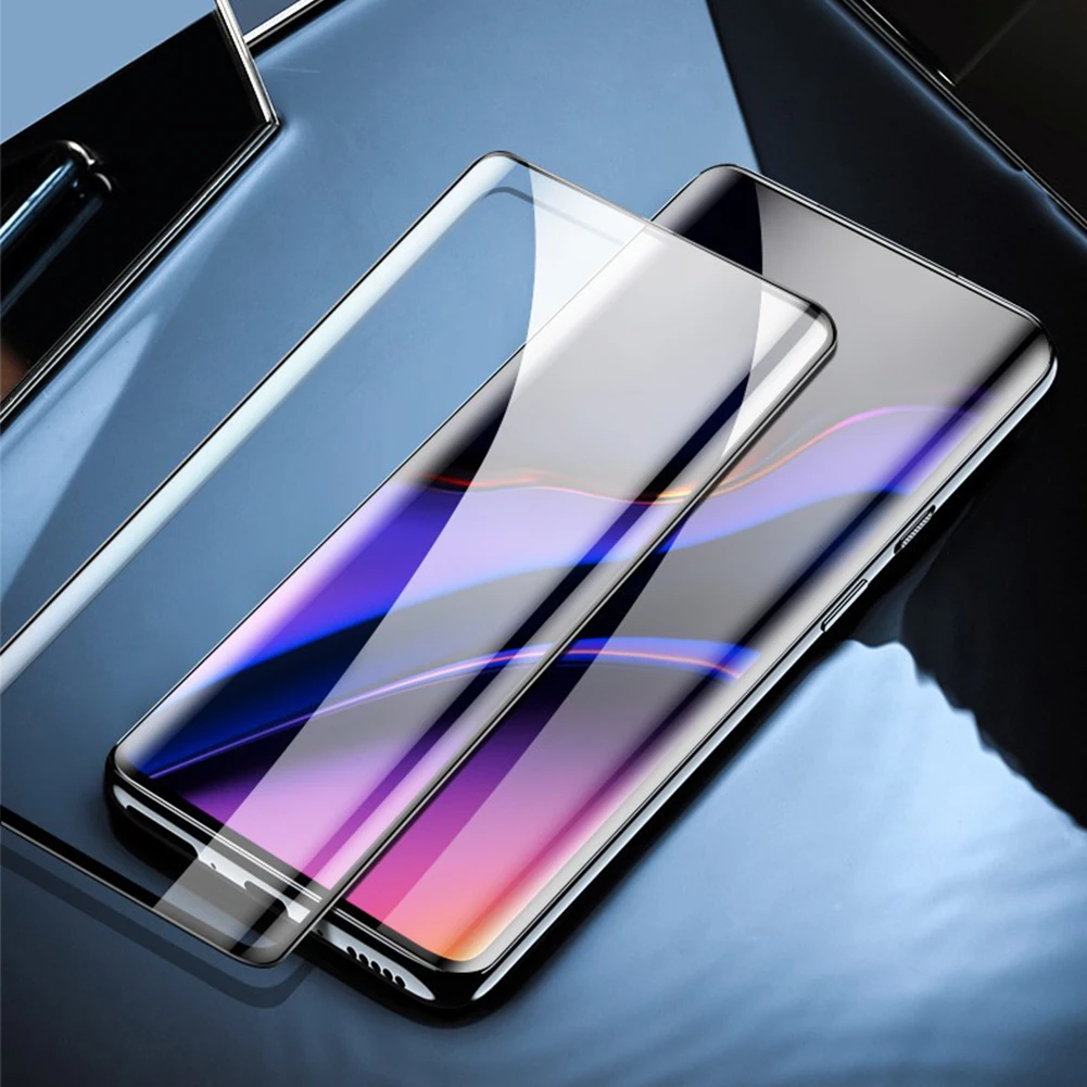 3D полное изогнутое стекло защитная пленка для OnePlus 7 Pro Полное покрытие HD