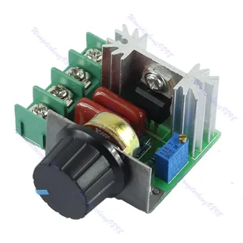 

AC 220V 2000W SCR Voltage Regulator Dimming Dimmers Speed Controller Thermostat