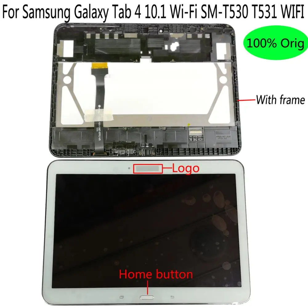 Оригинальный сенсорный ЖК дисплей Shyueda для Samsung Galaxy Tab 4 10 1 Wi Fi T531 с дигитайзером +