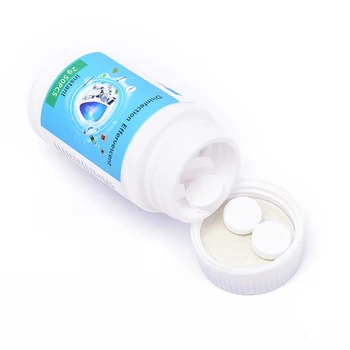 

50pcs Cage Disinfectant PH Adjuster Swimming Pool Outdoor Tubs Accessories Clarifier Chlorine Dioxide Tablets Easy To Use Tools