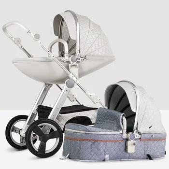 

Baby Stroller High Landscape Stroller baby pushchair pram newborn baby walker tricycle Free shipping