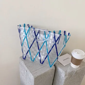 

Bulk Bags Female 2020 New Style Korean-style Fashion Hand Woven Bag Basket Hand tuo te bao Fashion New Arrival