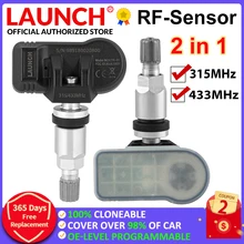 

LAUNCH X431 2 in 1 RF-SENSOR 315MHz & 433MHz TPMS Sensor Tire Repair Tools Scanner Tire Pressure Sensors Tester Programming