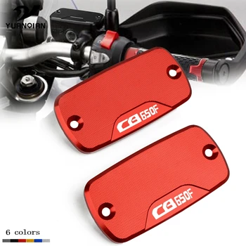 

Motor CNC Aluminum Motorcycle Front Brake Fluid Reservoir Cap Cover Accessories For Honda CB650F CB 650F CB650 F 2016-2018 2017
