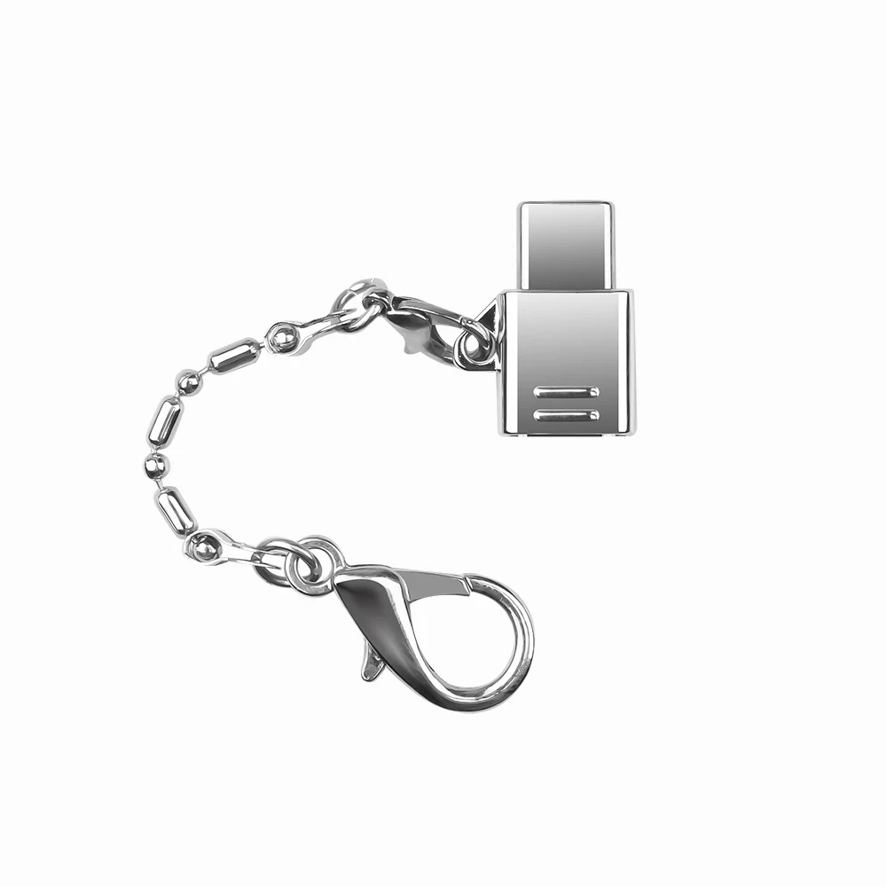 Мини металлический Micro USB 2,0 Женский к USB 3,1 Тип C штепсельный кабельный переходник USB-C OTG type-C USB2.0 USB3.1 конвертер комплект синхронизации данных