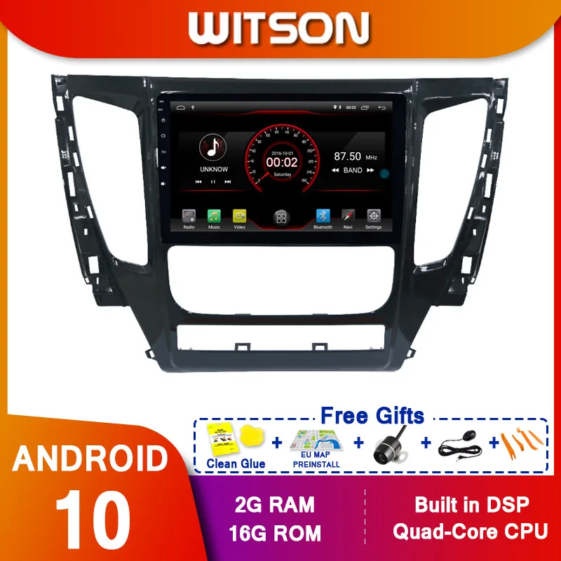 WITSON 9 &quotFULL HD сенсорный экран Android 10 0 Восьмиядерный Автомобильный GPS