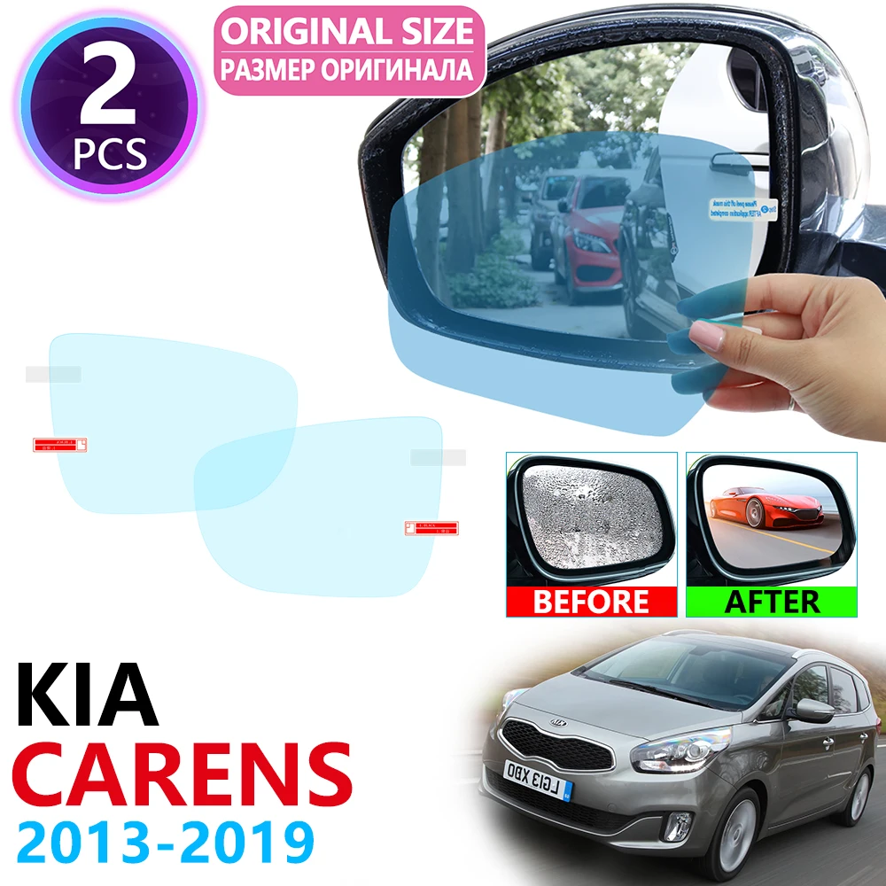 

for KIA Carens RP 2013~2019 Full Cover Rearview Mirror Anti-Fog films Rainproof Anti Fog Film Accessories 2014 2015 2016 2018