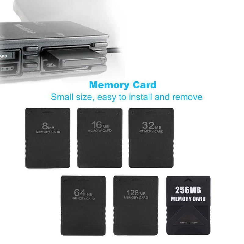 For Playstation 2 Extended Card Memory Card Save Game Data Stick Module For Sony PS2 SD card 8M/16M/32M/64M/128M/256M