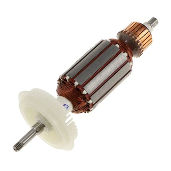 

Iron Angle Grinder Motor Rotor Parts Armature GWS6-125 TWS6600 Shaft Tool